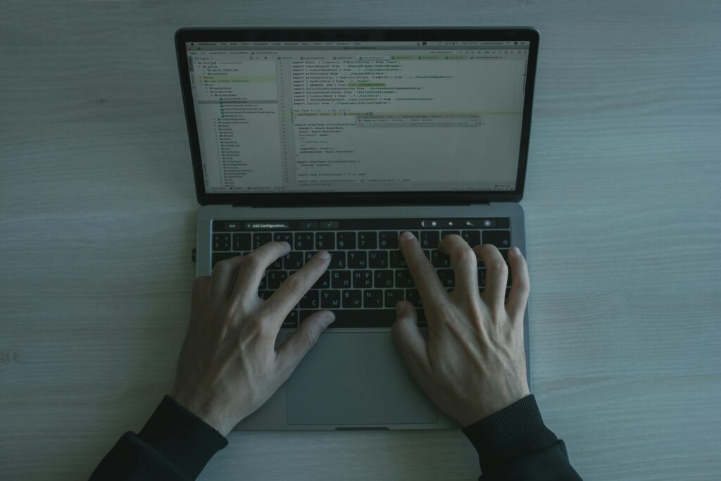 QA engineer testing software application in the USA