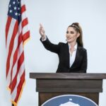 Healthcare administrator managing hospital staff in USA