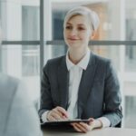 Fresh graduate preparing for job interview
