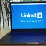 Professional LinkedIn profile optimization on laptop for better job opportunities and recruiter visibility
